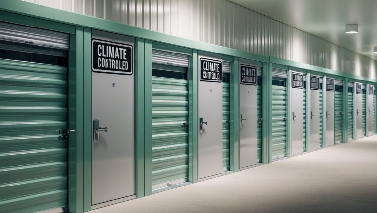 climate controlled storage unit
