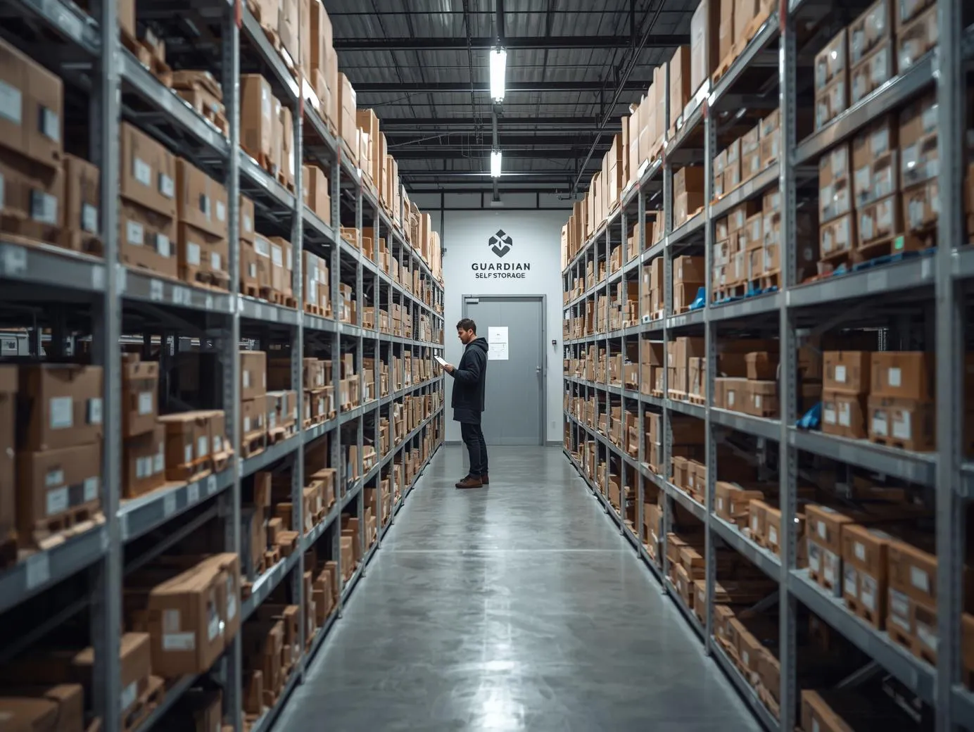 Large Storage Space for Business Inventory and Equipment