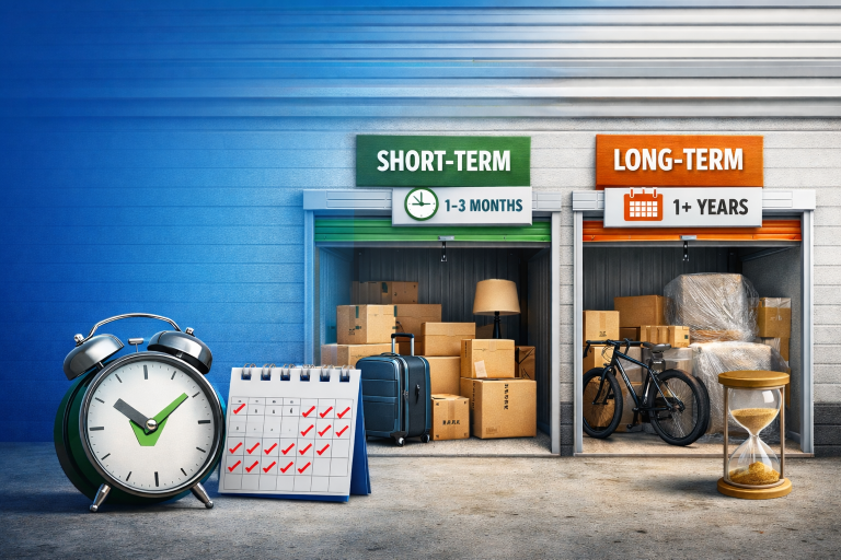 How Long Can You Rent Large Storage Units? Short-Term vs Long-Term Storage