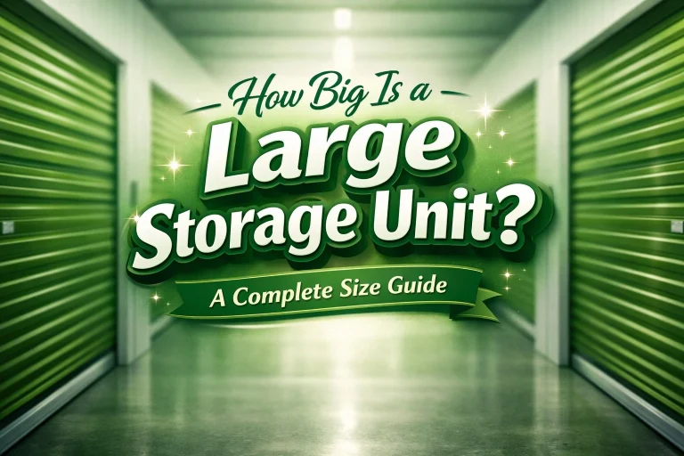 How Big Is a Large Storage Unit? A Complete Size Guide