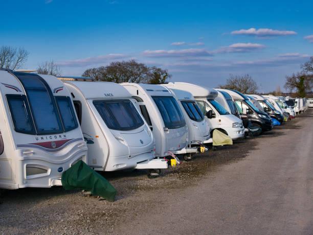 Secure caravan storage facility