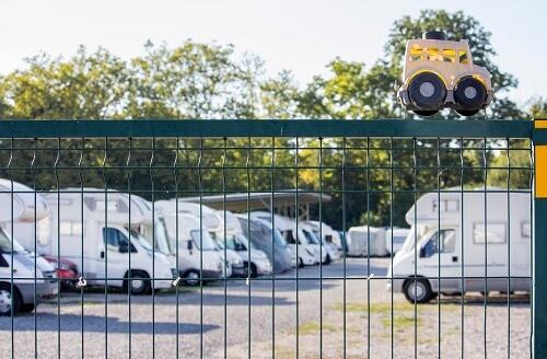 Caravan storage at Guardian Self Storage