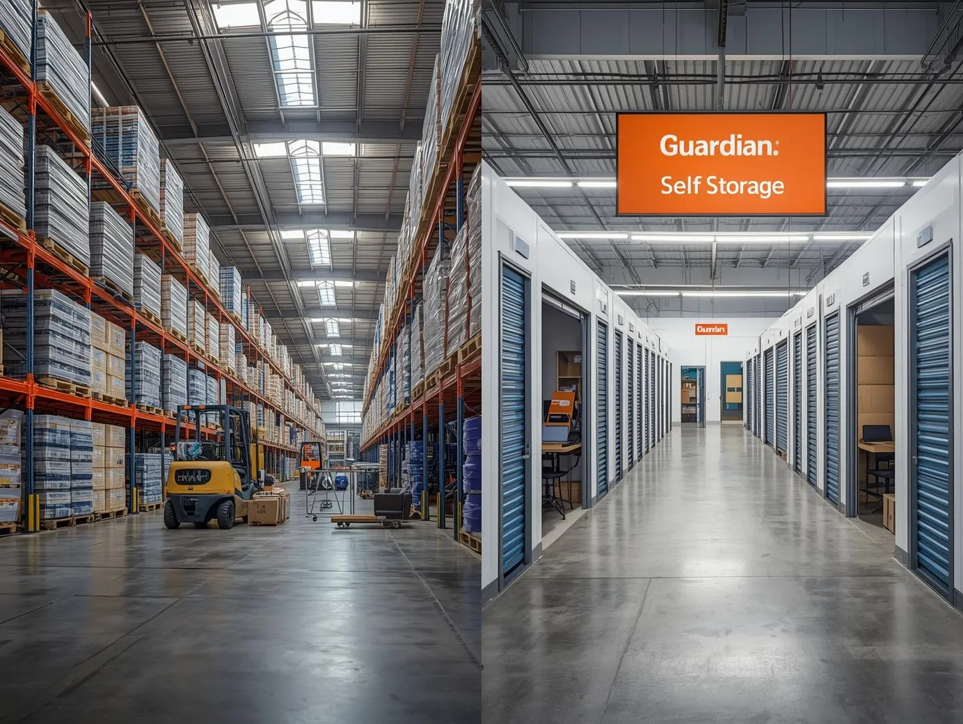 Large Storage Warehouse vs Large Storage Units