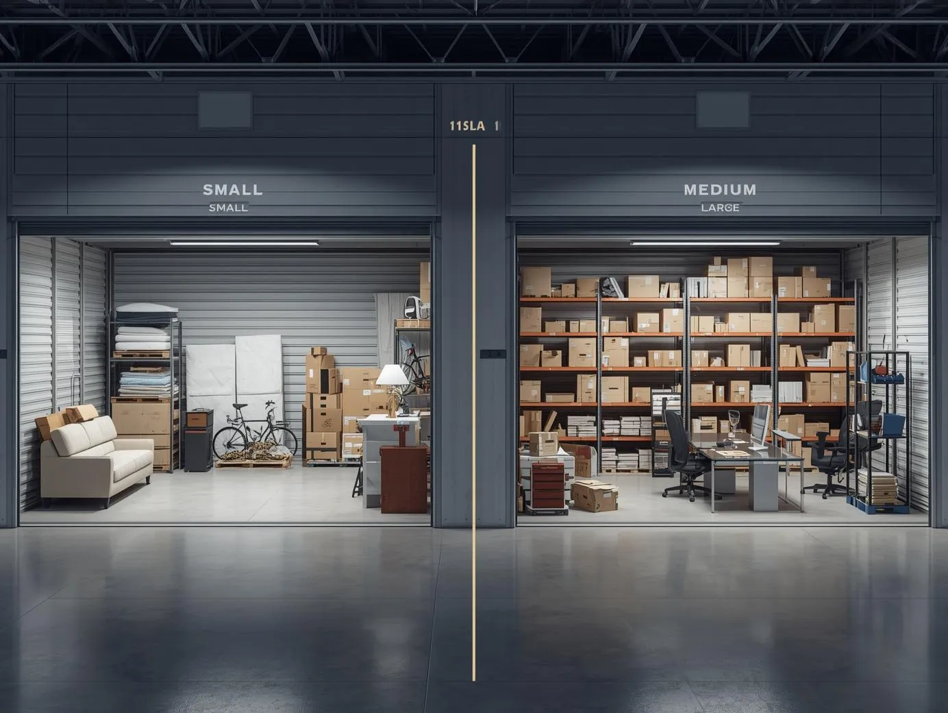 Storage Unit Size Guide: Home Items vs Business Stock