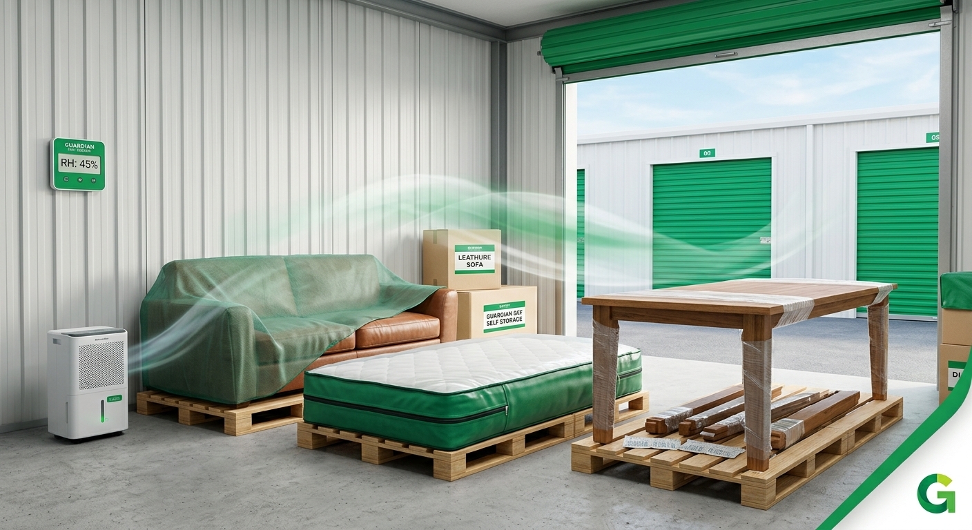 How to Store Furniture Without Damp: 8 Proven Tips