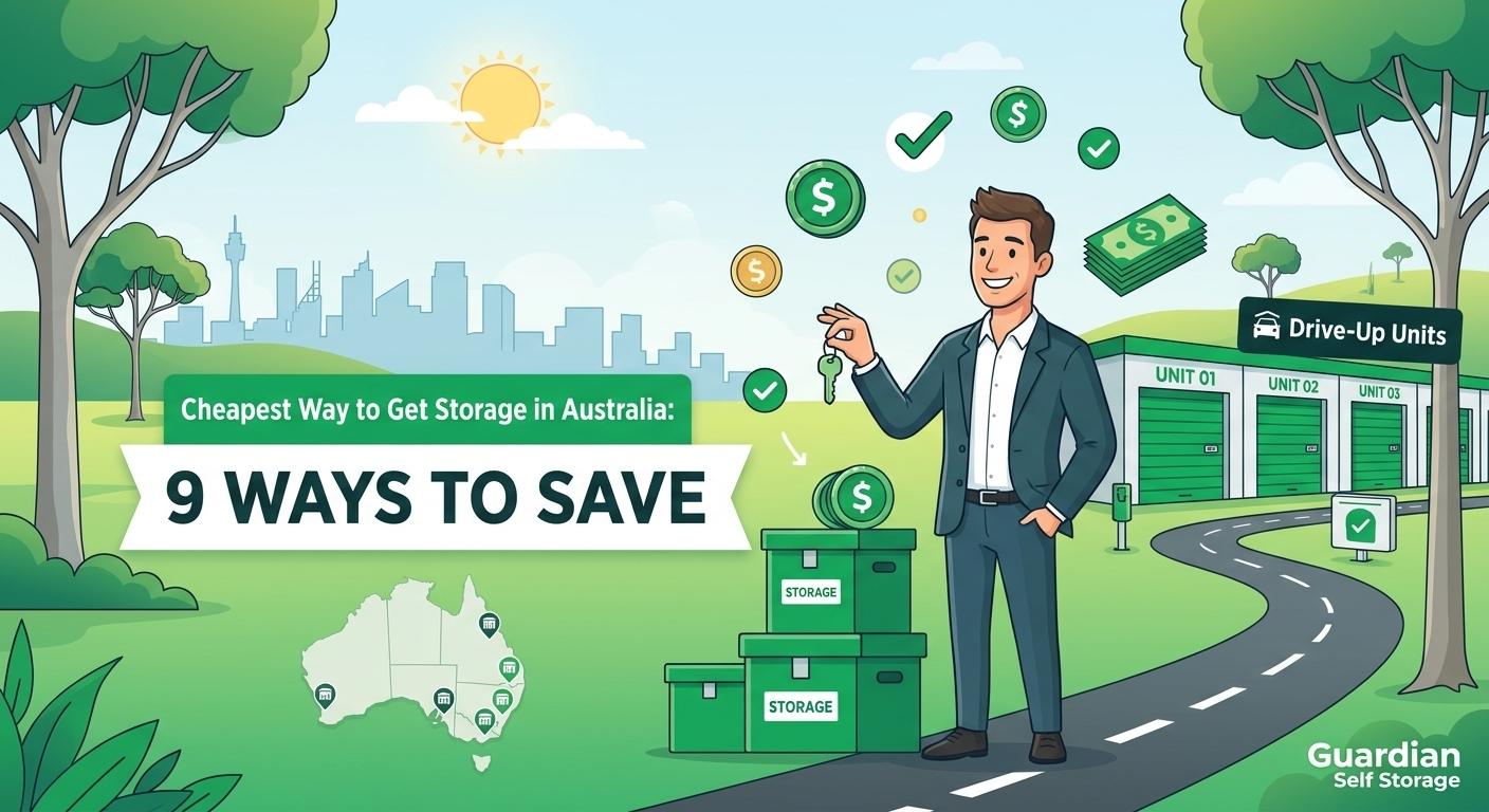 Cheapest Way to Get Storage in Australia: 9 Ways to Save